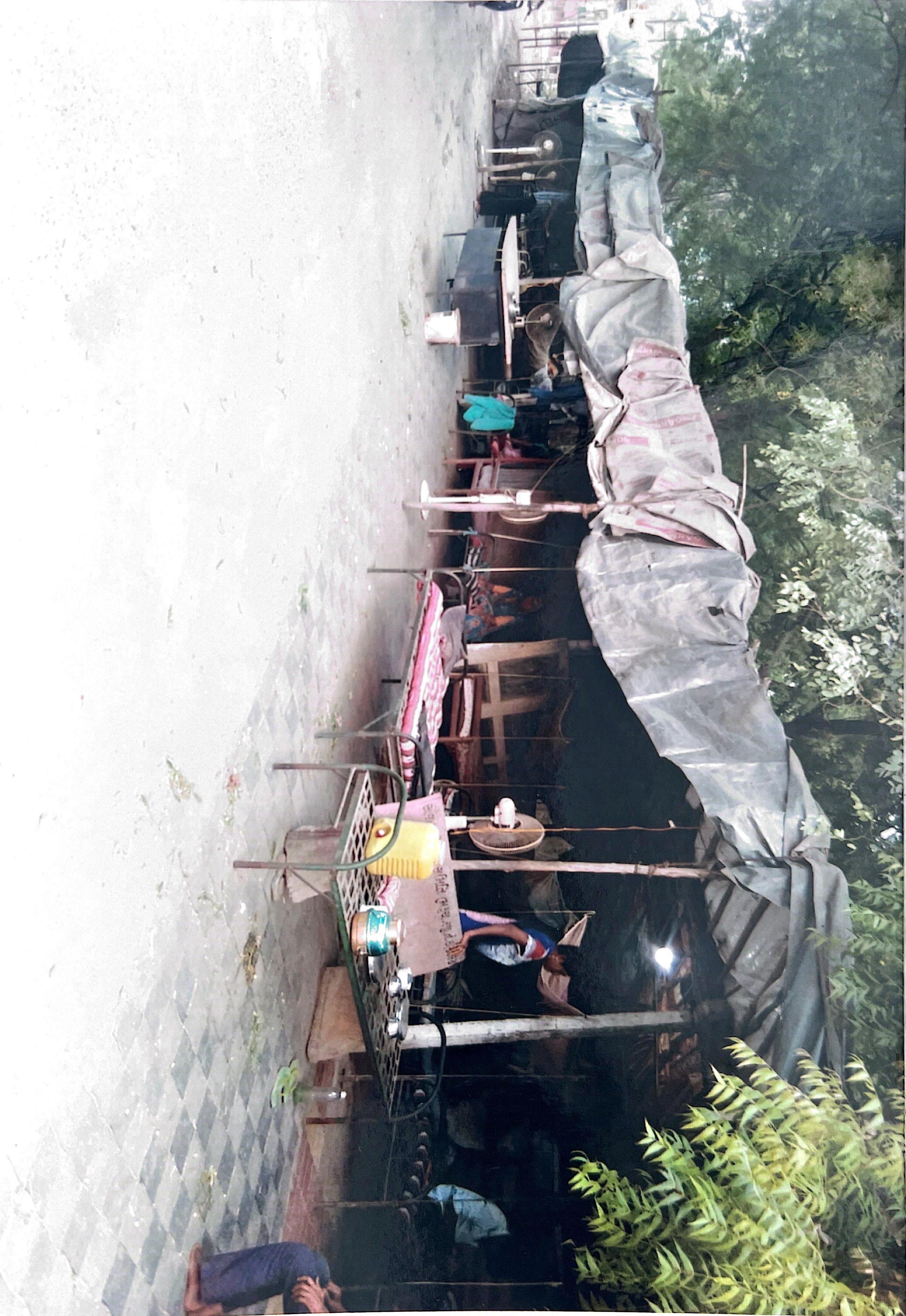 Safe shelter facility with beds for elderly and those in need